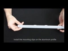 LED コーナー アルミニウム プロファイル LED ストリップ照明 45D 90D 用の LED アルミニウム プロファイル