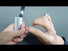 Pc カバーの放出は導かれた線形ソリューションのためのアルミニウム Led プロフィール Pc ディフューザー Ugr カバーを凹ませました