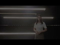 KN24 W50 * H35 表面実装黒色 LED アルミニウム プロファイル、黒色 PC カバー LED ストリップ押出プロファイル付き