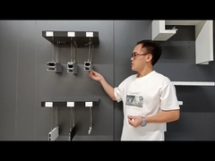 KN40 LED アルミニウム プロファイル ヒートシンク、PC つや消しカバー付き、LED アルミニウム プロファイルのドライバー用