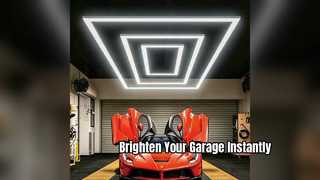 究極の LED ヘキサゴン ガレージ照明システム