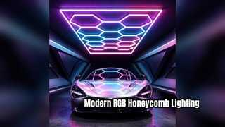 14 個の六角形 RGB LED ライトで空間を即座にアップグレード