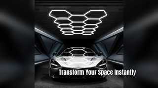 LED ヘキサゴン ウォール ライトで空間をアップグレード