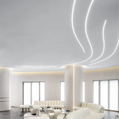 良い価格 Spary Caotingは6063 T5に砂を吹き付けるLEDのアルミニウム プロフィールを中断した オンライン