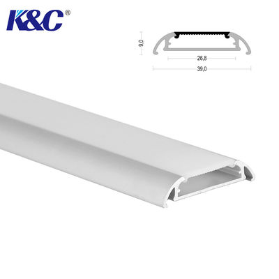 良い価格 PMMAのPCの表面の台紙の導かれたストリップのためのアルミニウム プロフィール6063のT5サンドブラスティング オンライン