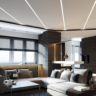 良い価格 6063 T5 ROHSアルミニウムLEDのストリップ チャネル18x5mm折り曲げられるLEDのアルミニウム プロフィール オンライン