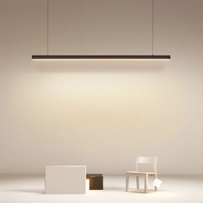 6063 T5 PCはLed線形照明のためのLEDのプロフィールをつけることの上下に75*95mmを曇らした