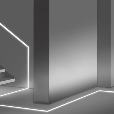 良い価格 W50*H35表面は黒いPCカバーLEDストリップの放出のプロフィールの黒い導かれたアルミニウム プロフィールを取付けた オンライン