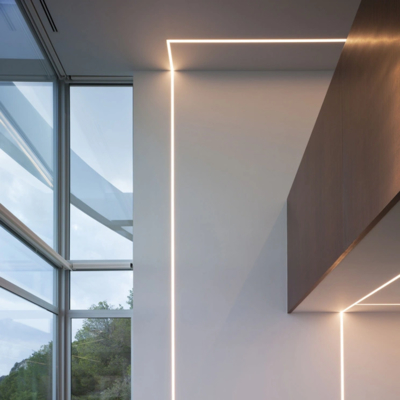 良い価格 LEDのPlasterboardのプロフィールはギプスの壁のためのアルミニウム プロフィールを導いた オンライン