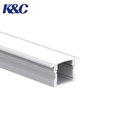 良い価格 6063 T5 Aluminum LED Profile 17.0x15.0mm for Embedded Installation オンライン