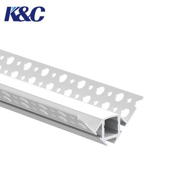 良い価格 K12 LED Aluminum Channel W68.0 × H43.0mm with 3M/PCS Customized Length for Strip Light Installation オンライン