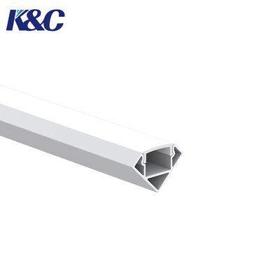 良い価格 45° Directional 10mm LED Extrusion Profile for Surface and Corner Mounting in W18.0 × H18.0mm オンライン