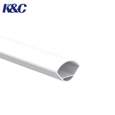 良い価格 6063アルミニウム合金LEDストリップアルミニウムプロファイル、90°コーナー設置およびサンドブラスト酸化 オンライン