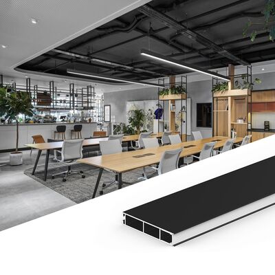 良い価格 LEDストライプライトのための6063アルミ合金と粉末コーティングのカスタム長さのLEDストライプアルミプロファイル オンライン