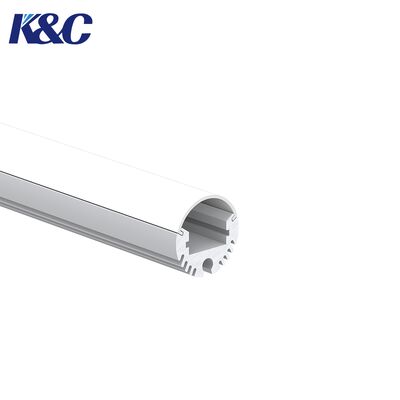 良い価格 6063 T5 サスペンション設置用のPCカバー付きの丸型LEDエクストルーション オンライン