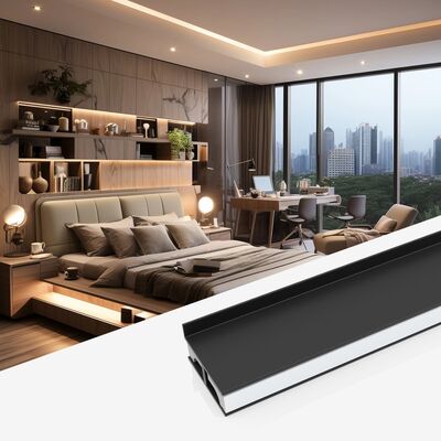 良い価格 6000 シリーズ アノイド化 LED アルミプロファイル LED ストライプチャネルとアルミエクストルーションの 5 年間の保証 オンライン
