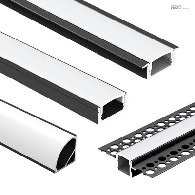 良い価格 6063 T5 アルミ合金 LED アルミプロフィール 最大 12mm の LED ストライプ の 5 年間の保証 オンライン