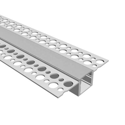 良い価格 6063 T5 アルミニウム LED ストライプ PMMA ディフューザー付き アルミニウム プロファイル オンライン