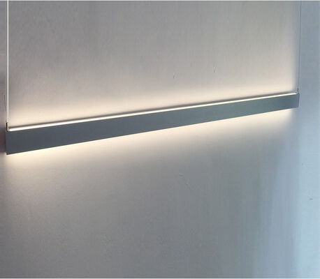良い価格 6063 T5 アルミニウム合金 LED ストリップ アルミニウム プロファイル、W27.3*H35mm 寸法、表面実装および吊り下げ設置用 オンライン