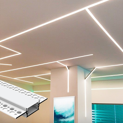 良い価格 6063 T5 アルミニウム合金 LED ストライプチャネル 挿入装置と5年間の保証 オンライン