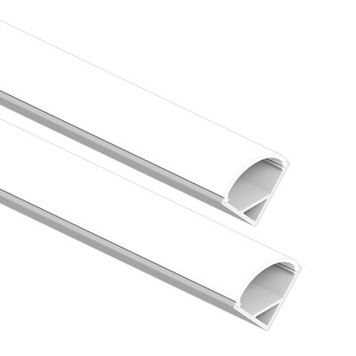 良い価格 6063 T5 アルミ合金角 LED プロフィール 砂吹き酸化と W16.0*H16.0mm 寸法 オンライン