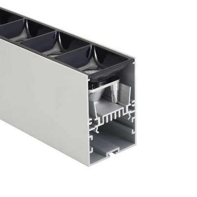 レンズとのLEDのアルミニウム プロフィールの導かれたストリップのアルミニウム プロフィールWidth54mm High80mmの運転者