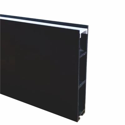 良い価格 PMMAの拡散器は中断されたLEDのアルミニウム プロフィールの幅10mmを陽極酸化した オンライン