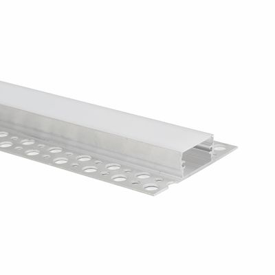 LEDのPlasterboardのプロフィールのための曇らされたPCカバーとの突き出された陽極酸化されたプロフィール