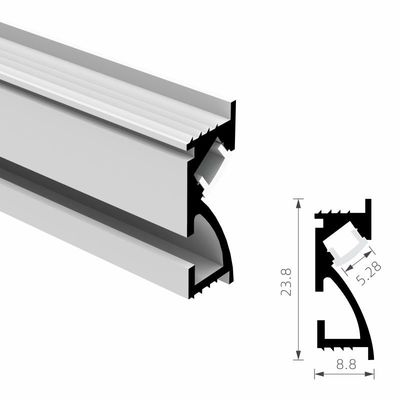 良い価格 PCB 5mm T5 6063線形軽いLEDのプロフィール オンライン