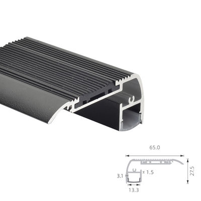良い価格 Opal陽極酸化されたH27.5mm LEDのアルミニウム放出のプロフィールは吹き付け塗装を オンライン