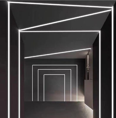 6063 アルミ製のLEDジプスボードプロファイル