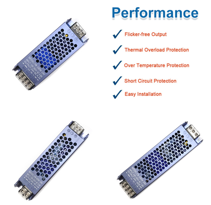 良い価格 60W 100W 200W LEDの電源DC 12V 24V AC220V - IP20を転換する240V LEDの運転者 オンライン